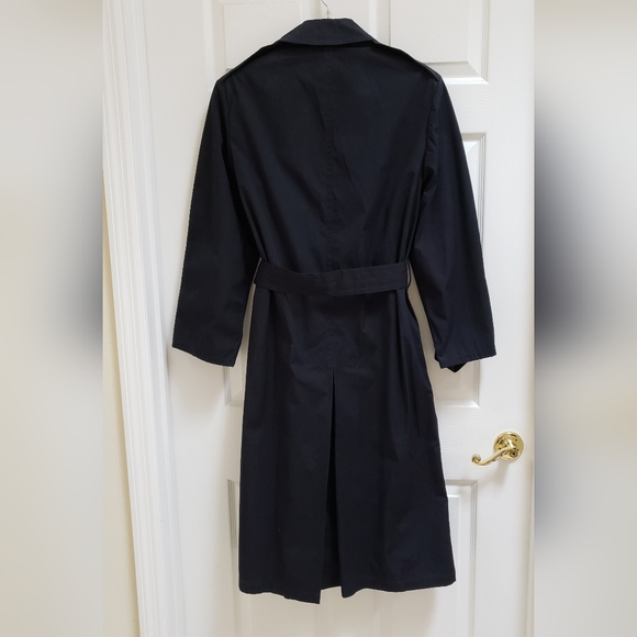 NEW Black Military Trench Coat - Picture 2 of 6